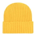 thumbnail image 1 of iHPH7 Knitted Hat Hats for Women Winter Hats for Women Cold Weather Beanie Skull Hat Beenies Hats Ski Hat Yellow One Size, 1 of 5