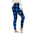 thumbnail image 1 of iHPH7 Leggings for Women Tummy Control Seamless Leggings for Women Yoga Pants Women's Leggings Gym Leggings for Women Compression Leggings for Women Breathable Leggings for Women Blue XXL, 1 of 9