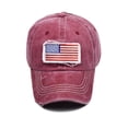 thumbnail image 1 of iHPH7 Mens Birthday Gifts Adult Sun Hat Mens Baseball Cap Hiking Hats Womens Trucker Hat, Red One Size, 1 of 8