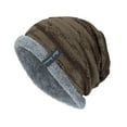 thumbnail image 1 of iHPH7 Mens Hats Ski Hat Winter Hat Skull Cap Beanie Warm Hat Wool Hat Skull Caps for Men Khaki One Size, 1 of 7