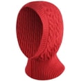 thumbnail image 1 of iHPH7 Neck Warmer Scarves for Women Hat Scarf Winter Scarf One Piece Cold Scarf Hats Hat and Scarf Set for Women Windproof Scarf Hats Red One Size, 1 of 3
