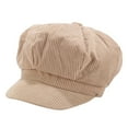 thumbnail image 1 of iHPH7 Newsboy Cap French Beret Hats for Women Warm Hats for Women Painter Hat Painters Hat, Khaki M, 1 of 2