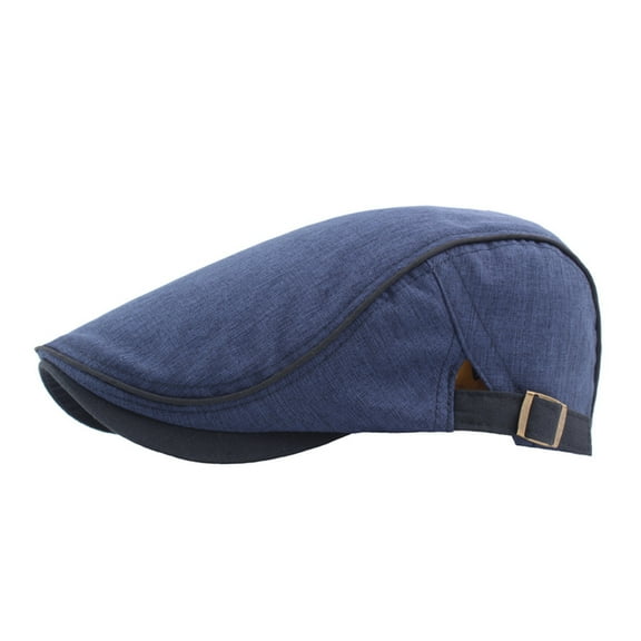iHPH7 Newsboy Cap for Men Newsboy Hats for Women Beret Hat Men Driving Hats for Men Flat Cap, Blue One Size