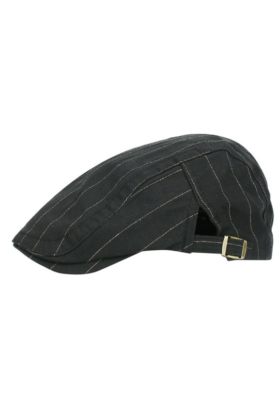 Newsboy Hats for Women Driving Hats for Men Casual Hats for Men Scally Cap for Men Vintage Hats for Women, Black One Size