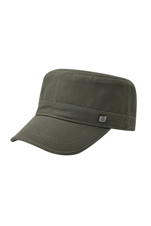 Outdoor Hat Sun Hat Cadet Hat Casual Hats for Men Cadet Cap, Army Green One Size