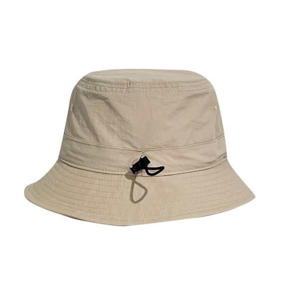 iHPH7 Packable Bucket Hats for Women Wide Brim Bucket Hat Hiking Hat Women Sun Protection Hat Fishing Hat, Khaki One Size