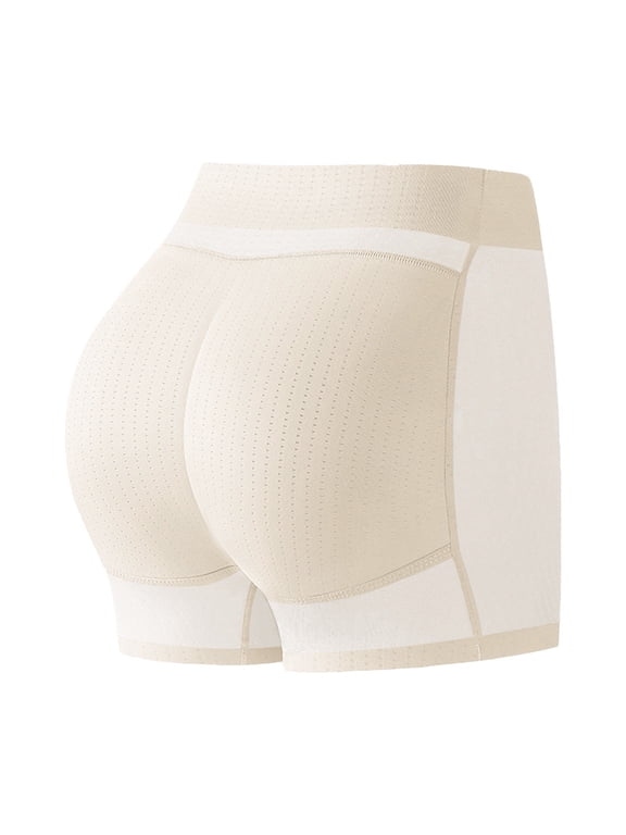 Padded Underwear for Women, Boy Shorts Underwear for Women, Butt Lifting Panties, Butt Padded Underwear for Women, Butt Enhancer Underwear Women, Beige S