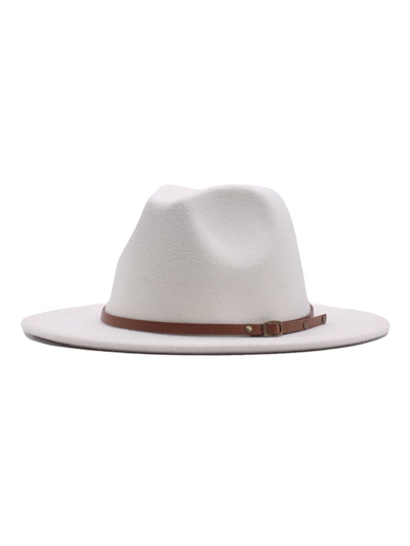 Panama Hat Panama Hats Vintage Fedora Hats for Men Church Hats for Women Men's Fedoras, White One Size