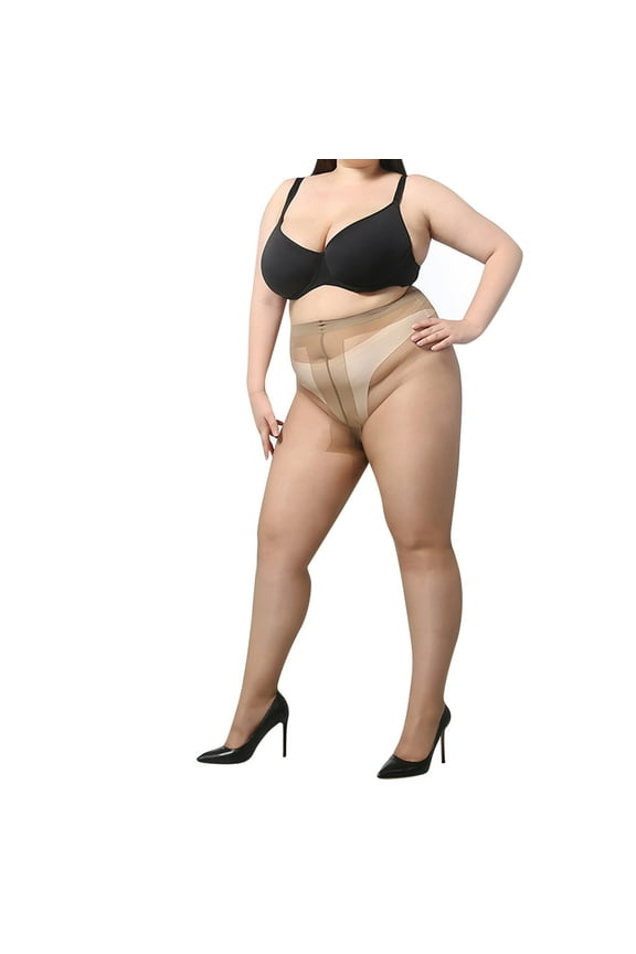 Pantyhose for Women Plus Size Plus Size Stockings Tights for Women Sheer Stockings for Women High Waisted Pantyhose Womens Nylons Pantyhose Sheer Tights D One Size
