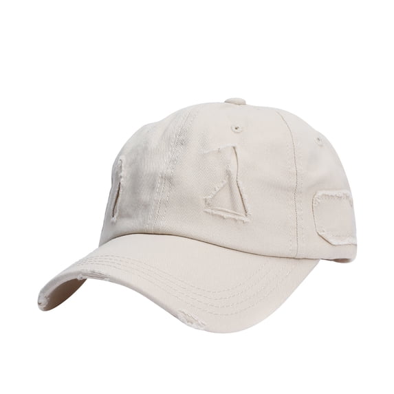 iHPH7 Ponytail Hats for Women Beach Hat Western Trucker Hat Mens Birthday Gifts Mens Beach Hat, Beige One Size