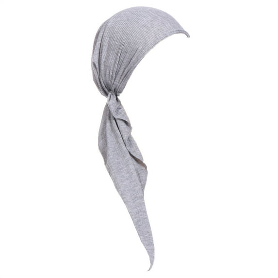 iHPH7 Pre Tied Head Scarf for Women Headbands for Women Beanie for Women Head Coverings for Women Head Wraps for Women, Gray One Size