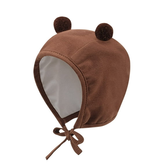 iHPH7 Preemie Hats Baby Boy Hospital Outfit Newborn Infant Hats Knit Caps for Baby Hats, Brown One Size