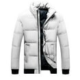 thumbnail image 1 of iHPH7 Puffer Jacket Women Long Winter Jackets for Women Casual Outerwear Winter Jackets for Women Winter Parka for Women Warm Clothes for Women Overcoat for Women White 4XL, 1 of 5