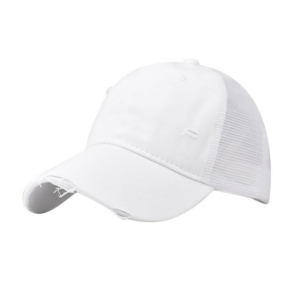 iHPH7 Running Hat Women's Sun Hats Cap for Women Vintage Trucker Hat Boys Golf Hat, White One Size