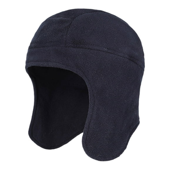 iHPH7 Russian Hat Winter Hats for Women Cold Weather Fleece Hat Winter Hats for Women Trapper Hat Warm Hats for Women Winter Cap Navy One Size