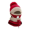 thumbnail image 1 of iHPH7 Scarves for Women Winter Scarf Winter Accessories for Women Hat Scarf Hooded Scarf for Women Gorros De Frio Para Mujeres Winter Hats for Women E One Size, 1 of 8