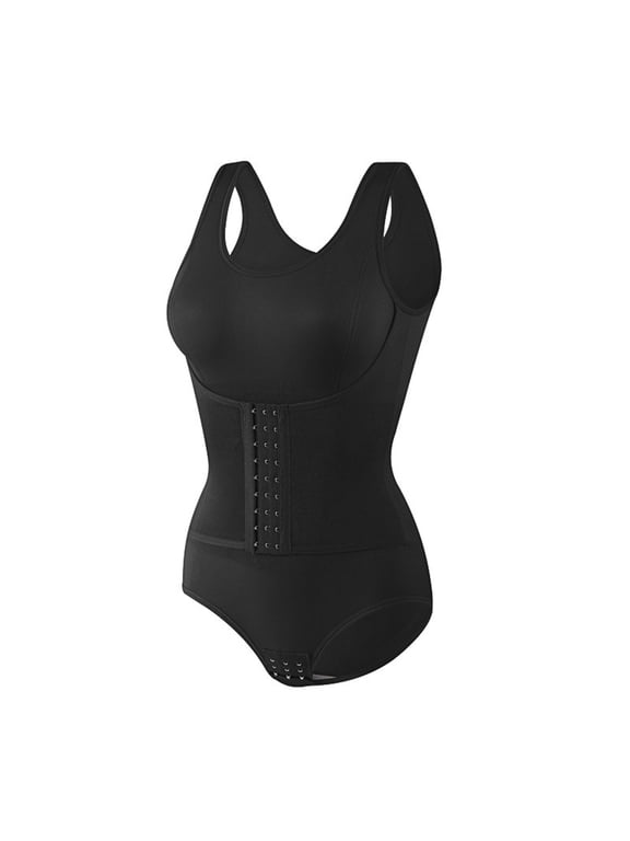 Shapewear Bodysuits for Women, Bodysuits for Women Tummy Control, Compression Bodysuit Women, Shapewear for Women, Black XL