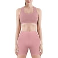 thumbnail image 1 of iHPH7 Shapewear for Women, Light Shaping Tummy Control High-waisted Shorts Seamless, No-roll Waist, Breathable Pink 2 L, 1 of 7