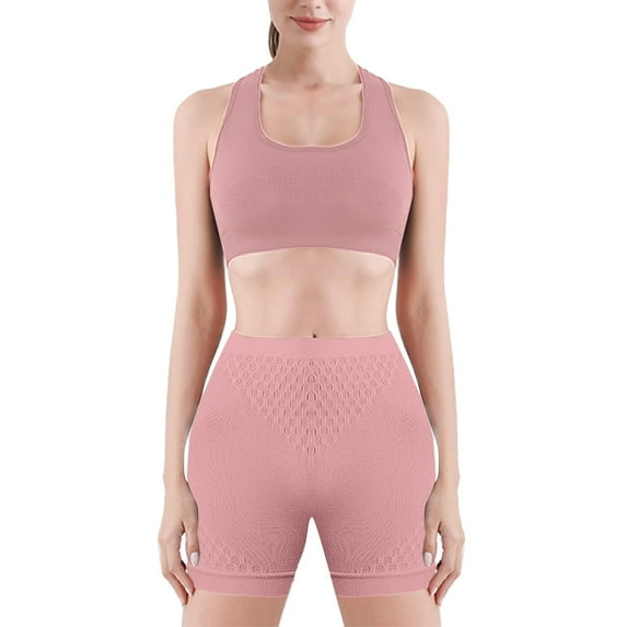 iHPH7 Shapewear for Women, Light Shaping Tummy Control High-waisted Shorts Seamless, No-roll Waist, Breathable Pink 2 L