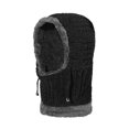 thumbnail image 1 of iHPH7 Ski Mask Thermal Ski Masks Hat with Scarf Attached Hat and Scarf Set Windproof Scarf Hats Neck Warmer Hat Scarf Black One Size, 1 of 9