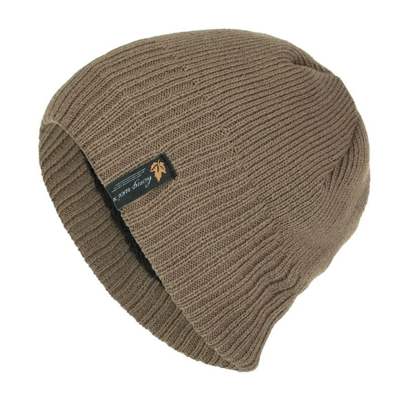 iHPH7 Skull Cap Beanie Knit Beanie Wool Hats for Men Hats for Women Watch Cap Winter Beanie Winter Beanies for Women Khaki One Size