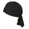 thumbnail image 1 of iHPH7 Skull Cap Dew Rags for Men Pirate Hat Sweat Caps for Men Doo Rags for Men, Black One Size, 1 of 2