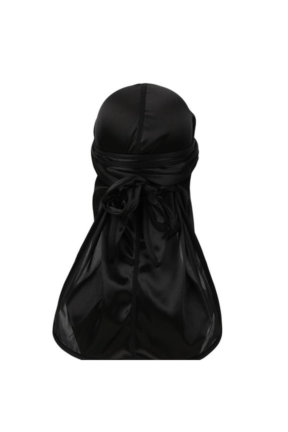 Skull Cap Dew Rags for Men Pirate Hat Sweat Caps for Men Doo Rags for Men, Black One Size