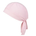 thumbnail image 1 of iHPH7 Skull Cap Dew Rags for Men Pirate Hat Sweat Caps for Men Doo Rags for Men, Pink One Size, 1 of 2