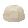 thumbnail image 1 of iHPH7 Skull Cap Head Caps for Men Breathable Skull Caps for Men Cooling Hats for Men Beanie, Beige One Size, 1 of 3
