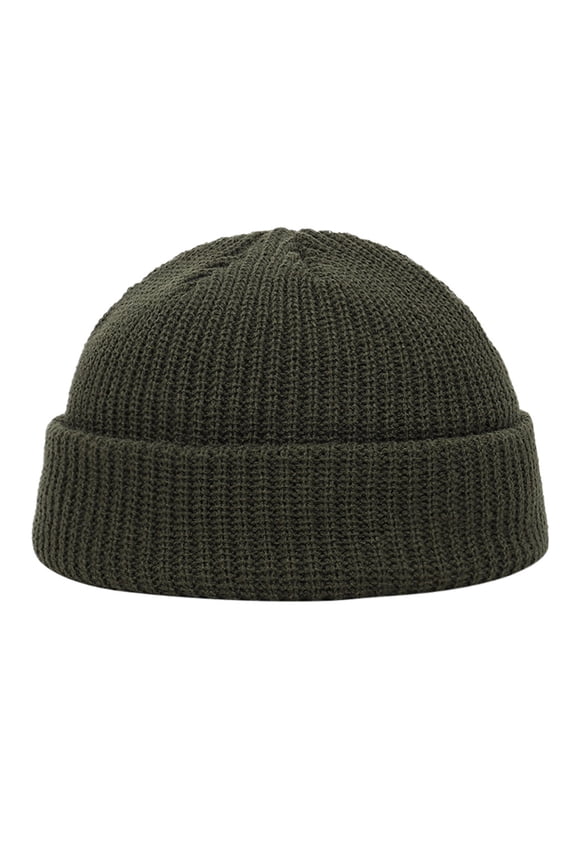 Skull Cap Running Hat Skully Cap for Men Head Caps for Men Biker Cap, Green One Size