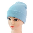 thumbnail image 1 of iHPH7 Skull Cap for Winter Accessories for Women Skull Cap Beanie Mens Hats Slouchy Beanie for Women Skull Cap Women Winter Hats for Men Blue One Size, 1 of 5