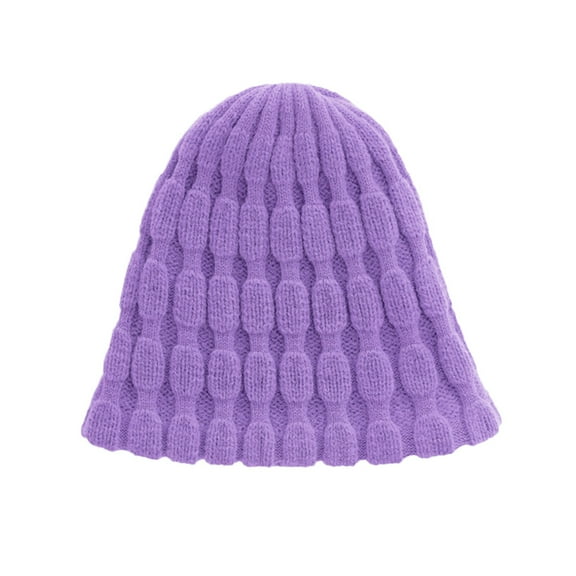 iHPH7 Skull Hat Knit Hat Skull Beanie Knitted Hat Y2k Hat Womens Caps and Hats Womens Winter Hat Purple One Size