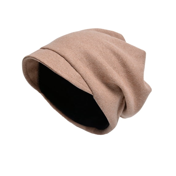 iHPH7 Slouchy Beanie Knit Beanie Hat Skull Cap Knit Slouchy Beanie Skull Cap for Winter Warm Hat Beanie Hats for Women Khaki One Size