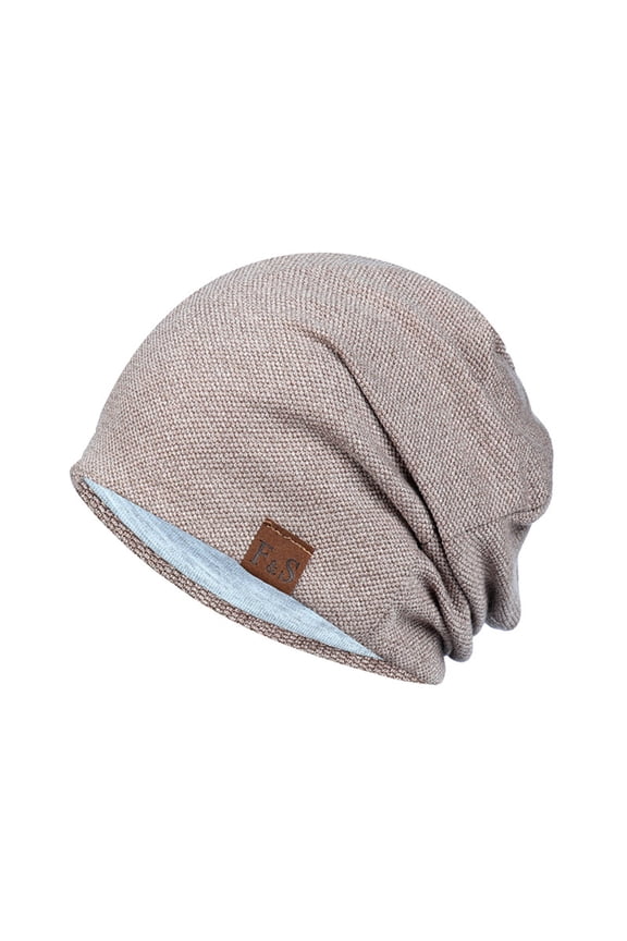 Slouchy Beanie Knit Cap Beanie for Men Winter Caps for Women Skull Cap Knit Slouchy Beanie Knit Skull Cap Khaki One Size