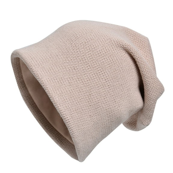 iHPH7 Slouchy Beanie Winter Warm Hats Slouch Beanie Knit Slouchy Beanie Knitted Beanie Skull Cap for Winter Y2k Beanie Beige One Size