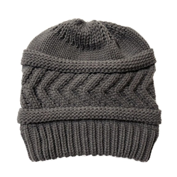 iHPH7 Slouchy Beanie for Women Knit Hat Winter Caps for Women Winter Hats for Women Womens Caps and Hats Skull Hat Winter Accessories for Women Dark Gray One Size
