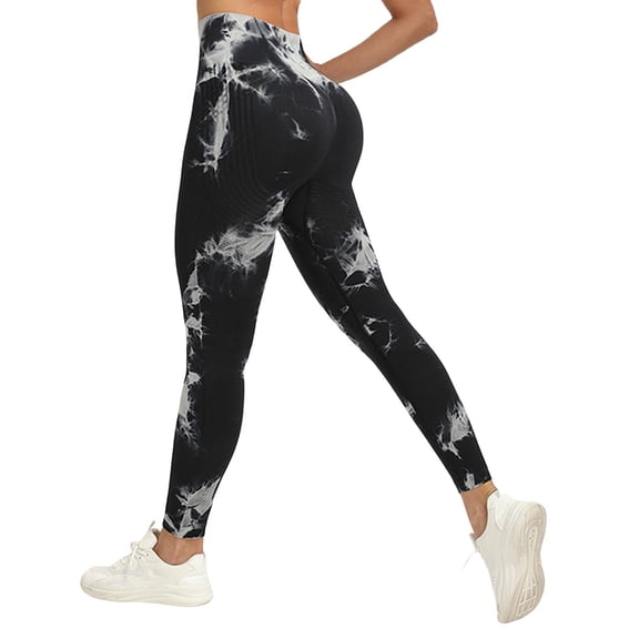 iHPH7 Soft Leggings for Women Running Leggings for Women Athletic Wear Women Yoga Pants Women's Activewear Breathable Leggings for Women Workout Leggings for Women Black M