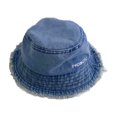 thumbnail image 1 of iHPH7 Sun Hat Girls Bucket Hat Bucket Sun Hat Girls Hats for Kids Ages 4-8 Bucket Hats for Kids, Blue 1 One Size, 1 of 3