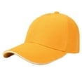thumbnail image 1 of iHPH7 Sun Hat Men Outdoor Hat Hiking Hat Running Hats for Women Sweat Caps for Men, Yellow A, 1 of 3
