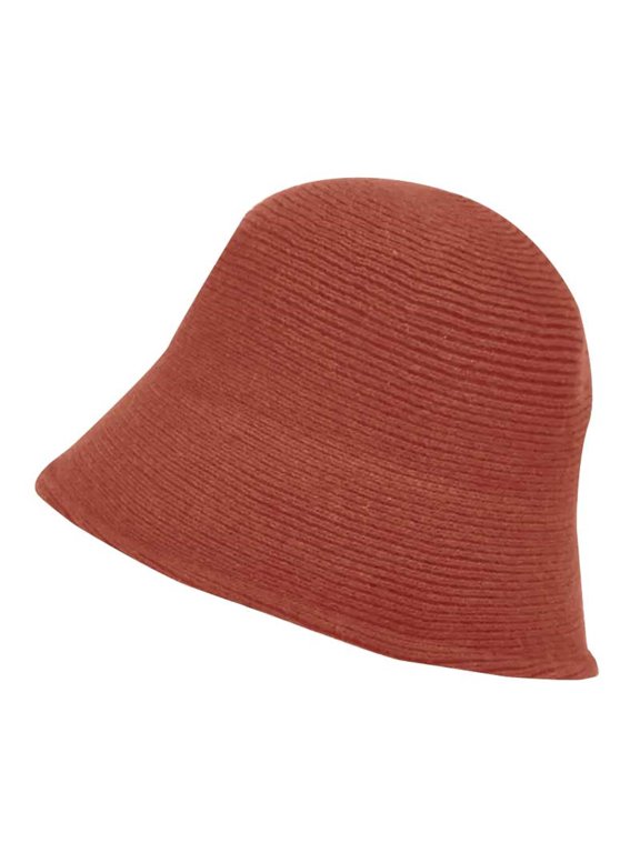 Sun Hats for Men Beach Hat Womens Summer Hats with Brim Summer Hat Camping Hat for Women, Red M