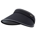 thumbnail image 1 of iHPH7 Sun Visor Hat for Women Sun Protection Caps for Women Sports Visors for Women Womens Hats with Brim Visor Hats for Women, Black One Size, 1 of 3