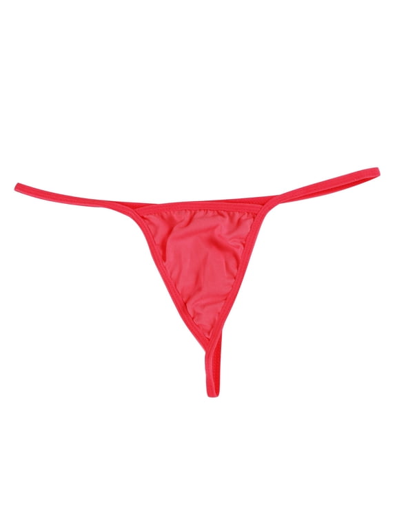 Thongs for Women, G String Thongs for Women, Lace Underwear for Women, Red One Size