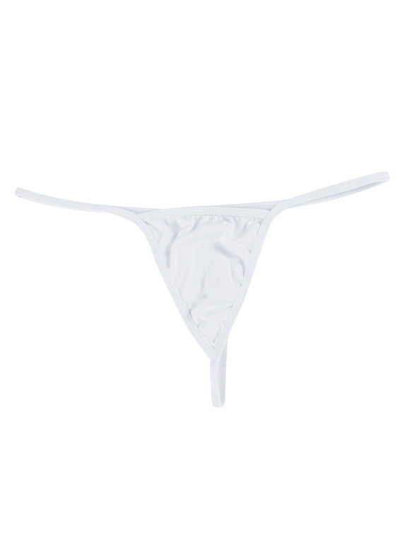 Thongs for Women, G String Thongs for Women, Lace Underwear for Women, White One Size