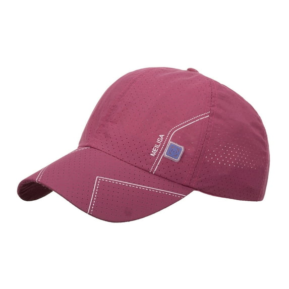 iHPH7 Trucker Hats Women's Sun Hats Vintage Trucker Hat Snapback Hat Womens Golf Hat, Hot Pink One Size