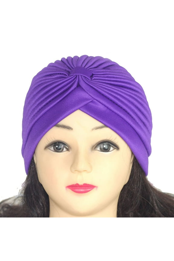 Turban Headbands for Women Pre Tied Head Scarf for Women Cancer Head Wraps for Women Head Coverings for Women Chemo Hats for Women, U One Size