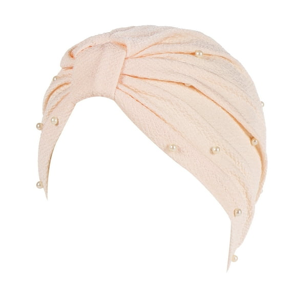 iHPH7 Turbans for Women Chemo Headwear for Women Head Wraps for Women Hair Wrap Cancer Headwear for Women, Beige M