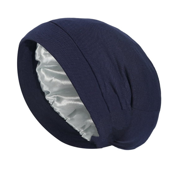 iHPH7 Turbans for Women, Turban Head Wraps for Women, Chemo Hats for Women, Cancer Headwear for Women, Head Wraps for Women, Navy One Size