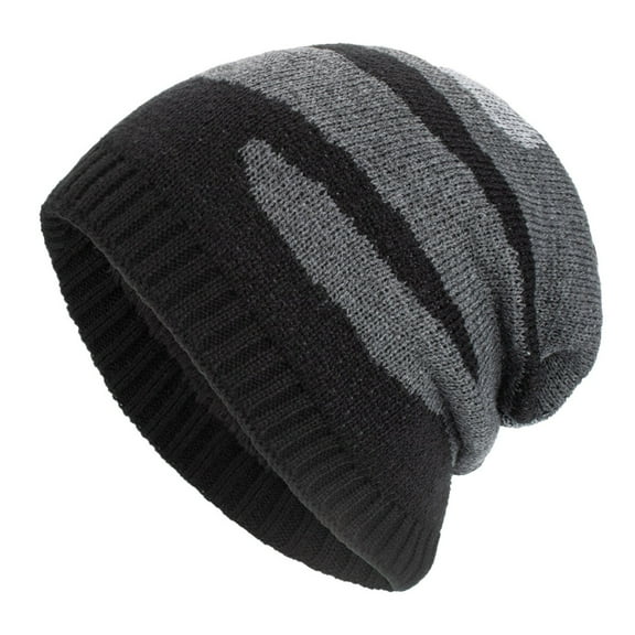 iHPH7 Warm Hat Beanie Watch Cap Winter Accessories for Women Y2k Beanie Knit Hat Skull Hat Black One Size