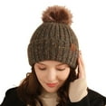 thumbnail image 1 of iHPH7 Watch Cap Winter Hats for Women Cold Weather Womens Winter Hat Beanies Y2k Beanie Cute Beanie Wool Hat B One Size, 1 of 5