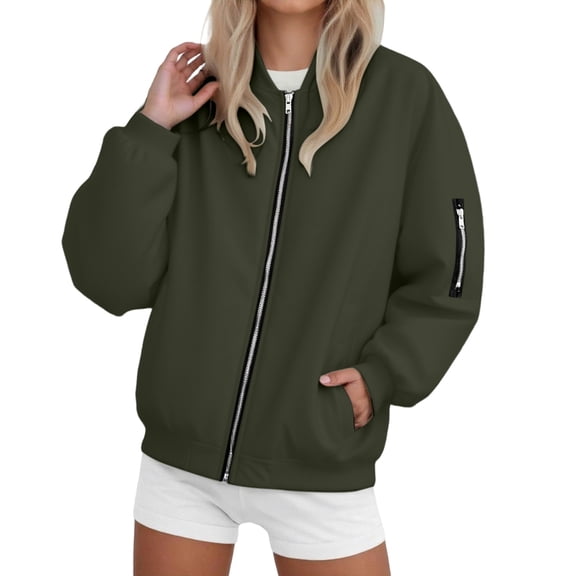 iHPH7 Waterproof Jackets for Women Light Jackets for Women Rain Jacket Women Womens Fall Jackets Windbreaker Jacket Women Streetwear Women Zipper Jacket Women Green 3XL